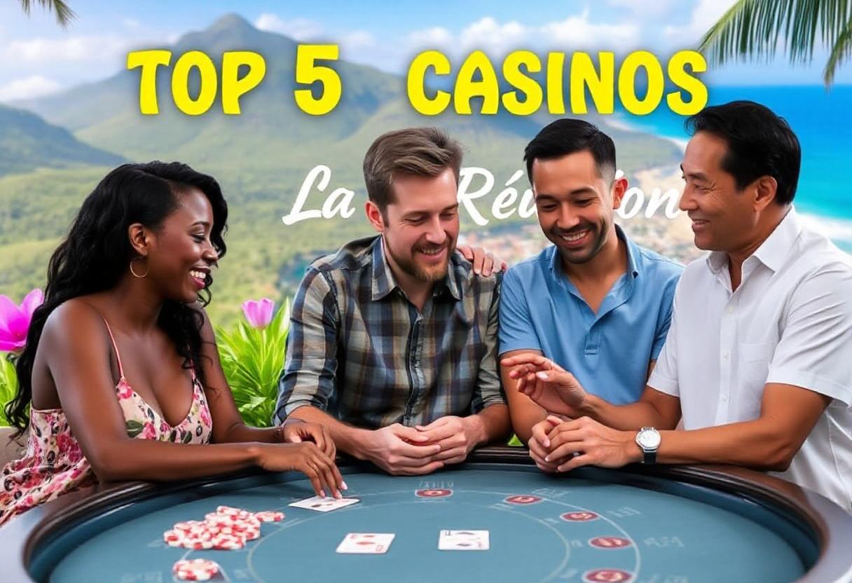 Top 5 des casinos en ligne les plus sûrs à La Réunion en 2024