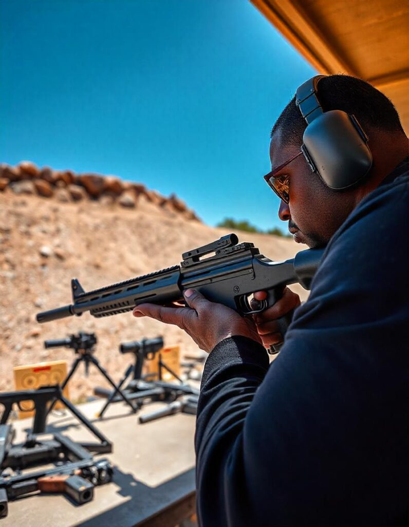 Techniques de tir au pistolet carabine